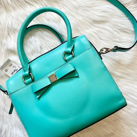 ❤️ NWT Kate Spade Tiffany Blue Purse - Picture 7 of 15